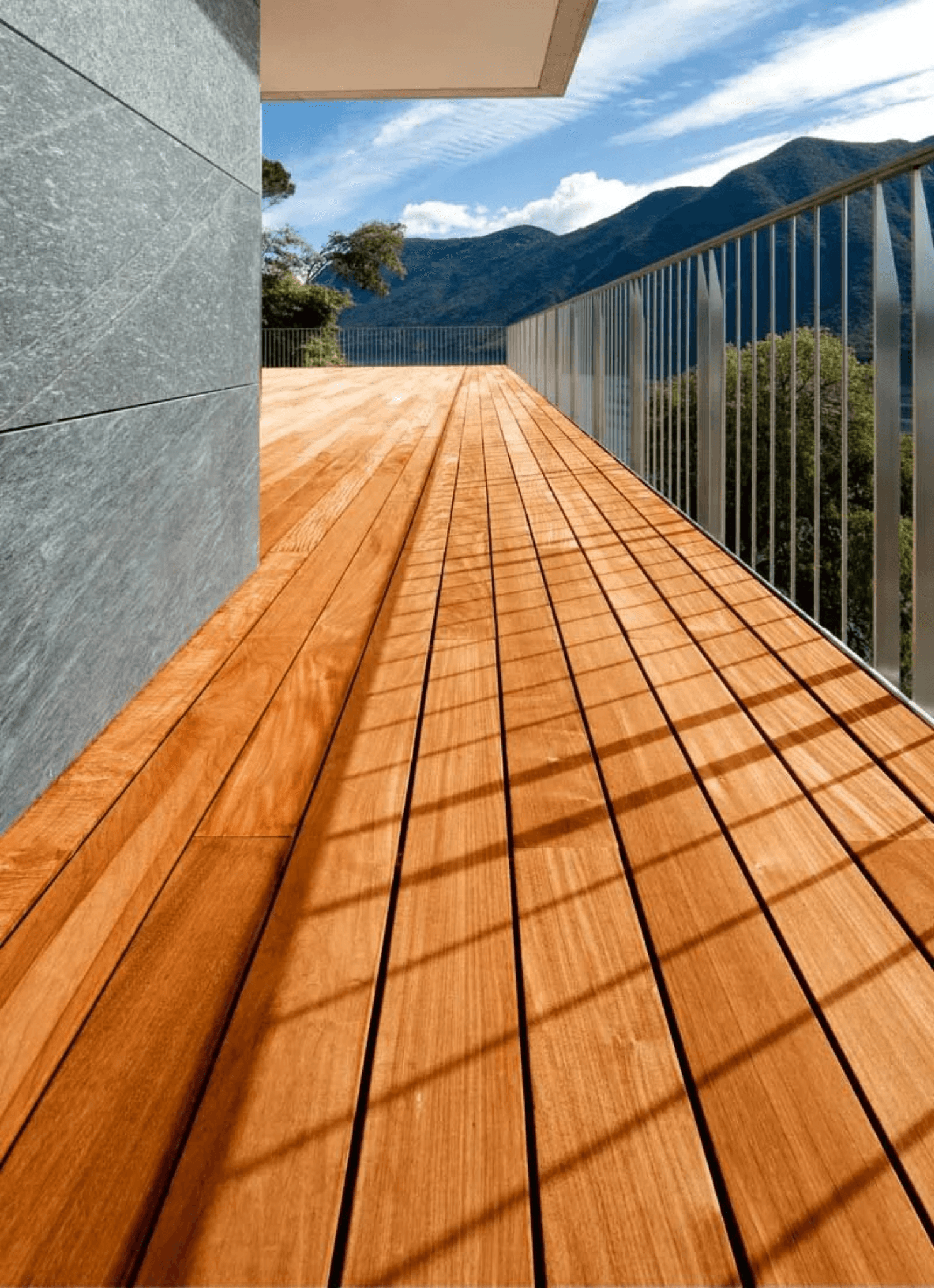 Terrasse bois composite