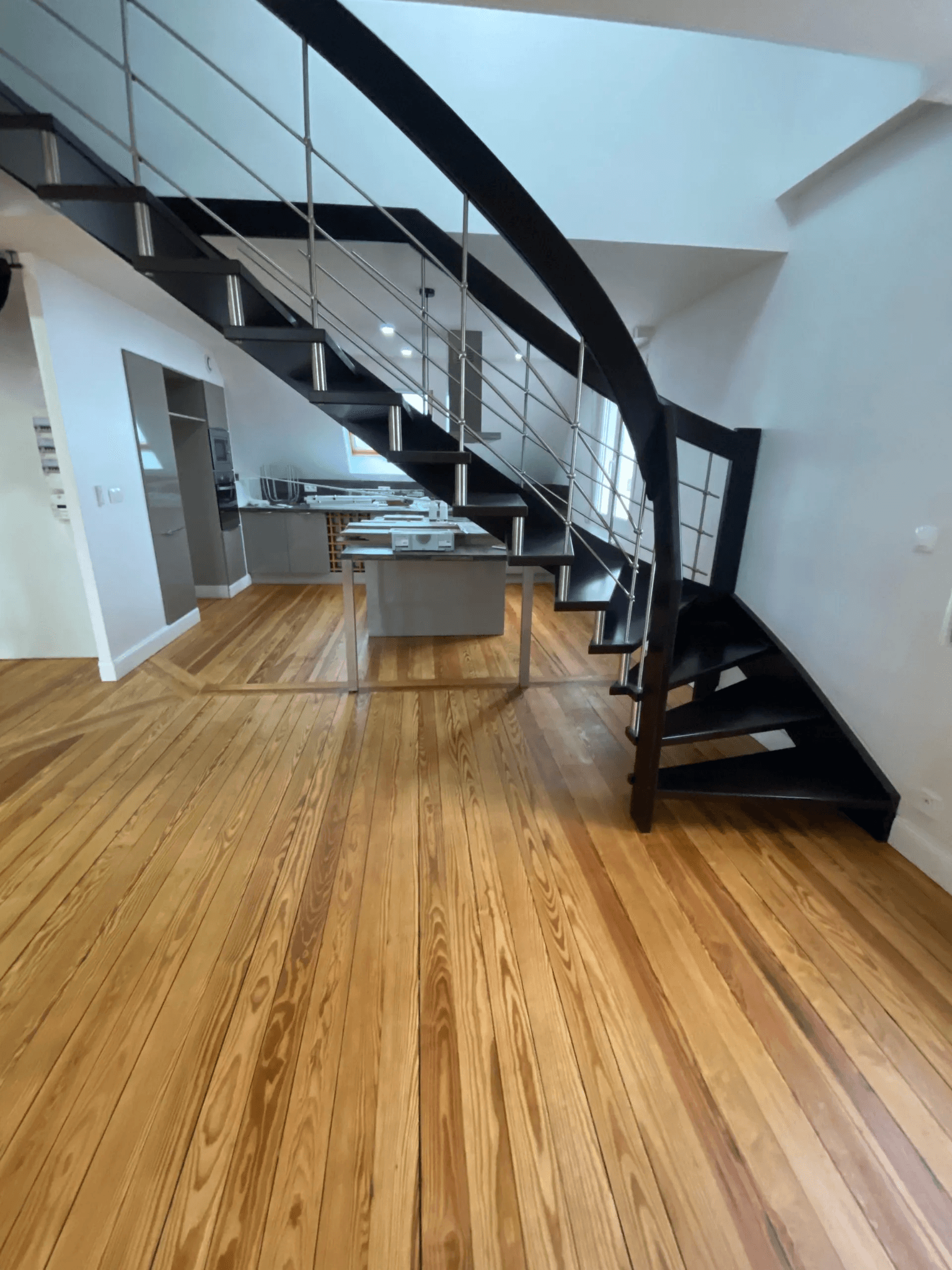 Escalier en bois sur mesure à Molsheim