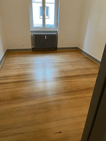 Ponçage et vitrification de parquet à Illkirch
