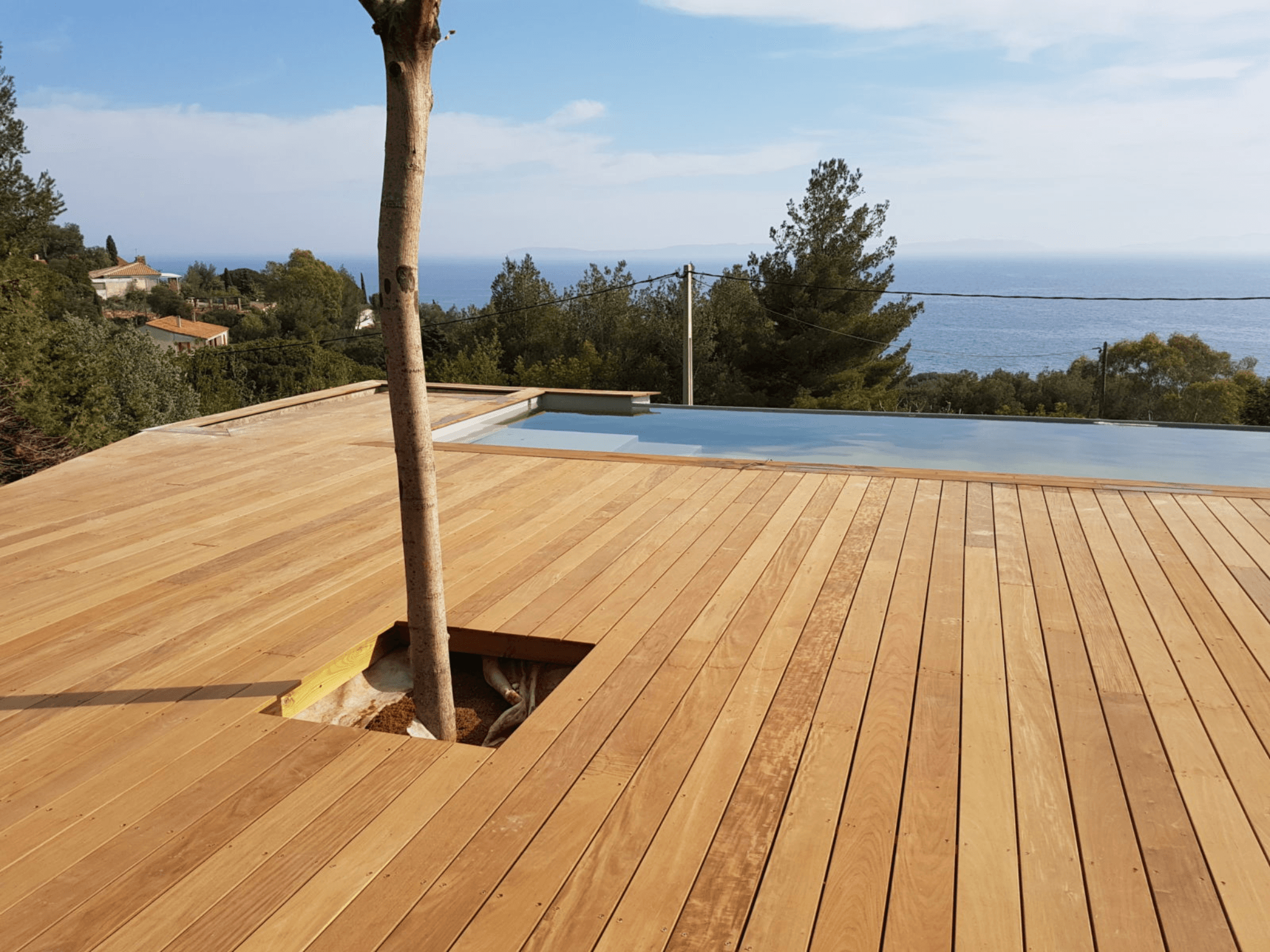 Terrasse en ipé à Schiltigheim